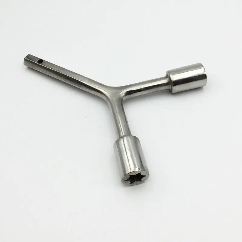 

1PCS Inner Hexagon Key Outer Hexagon Key Square Key Triangle Four Corners Inner Hexagon Outer Hexagon Three In One Hardware