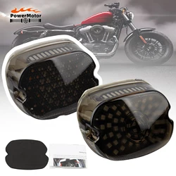Motorcycle LED Tail Light Brake Turn Signal Rear Lights for Harley Davidson Sportster Dyna Electra Glide Road Touring Softail