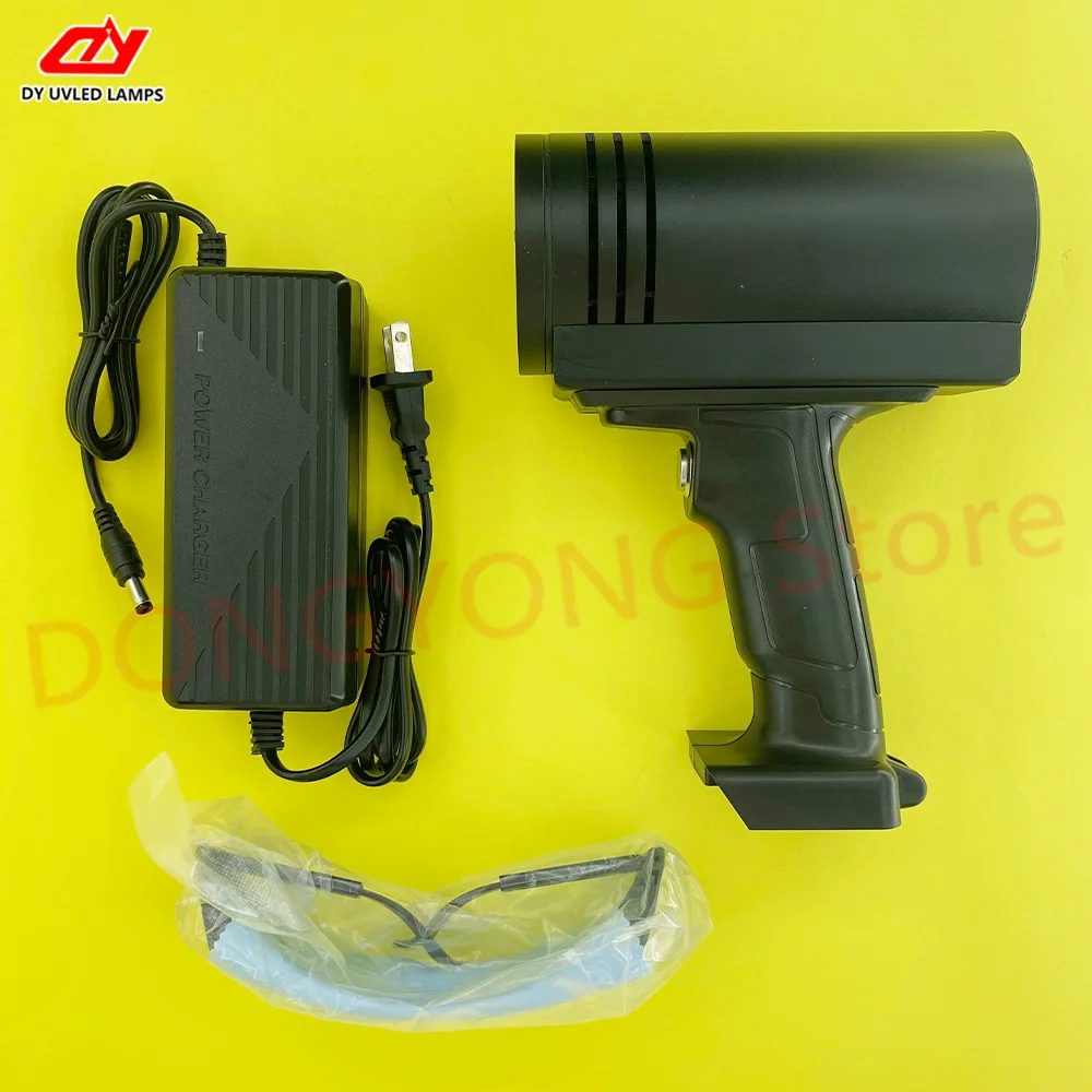 Premium 130W 365nm 35LED UV Flashlight, Car Body Repair Tool for Paint Defect Detection & Putty Curing
