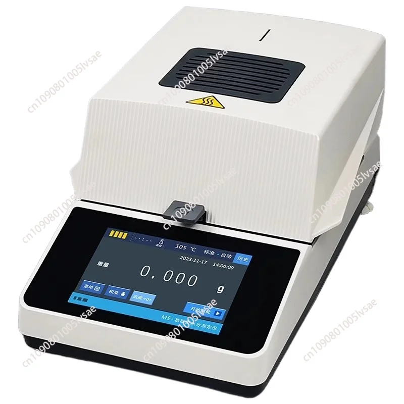 

Автоматический галогенный измеритель влажности, тестер-анализатор 110 г 0,01 г/0,005/0,001 г с сенсорным экраном, для чая, зерна, кормления, кукурузы, продуктов питания