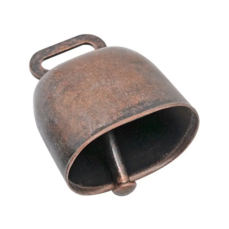 Wholesale 5X Copper Bells Cats Dogs Pets Decoration Bells Hanger Metal Iron Bells Loud Crisp Spread Farther Loud Cow Horse Sheep