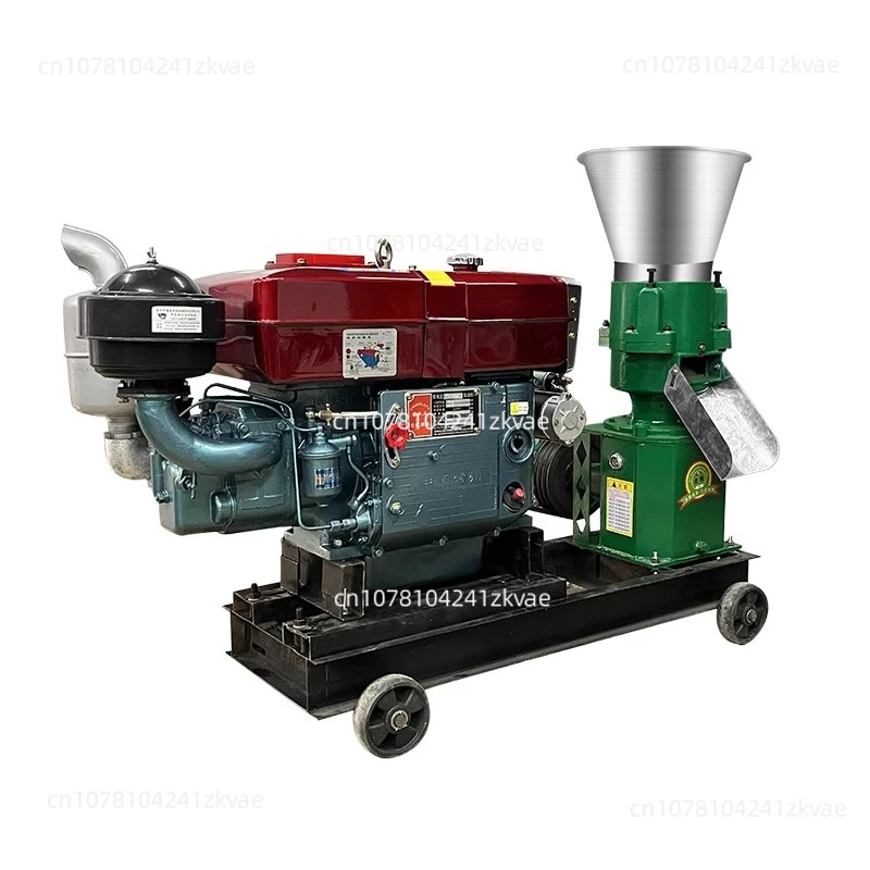 150-300kg/h Diesel  pellet machine Feed pellet making machine Feed pellet forming machine Chicken, duck and goose