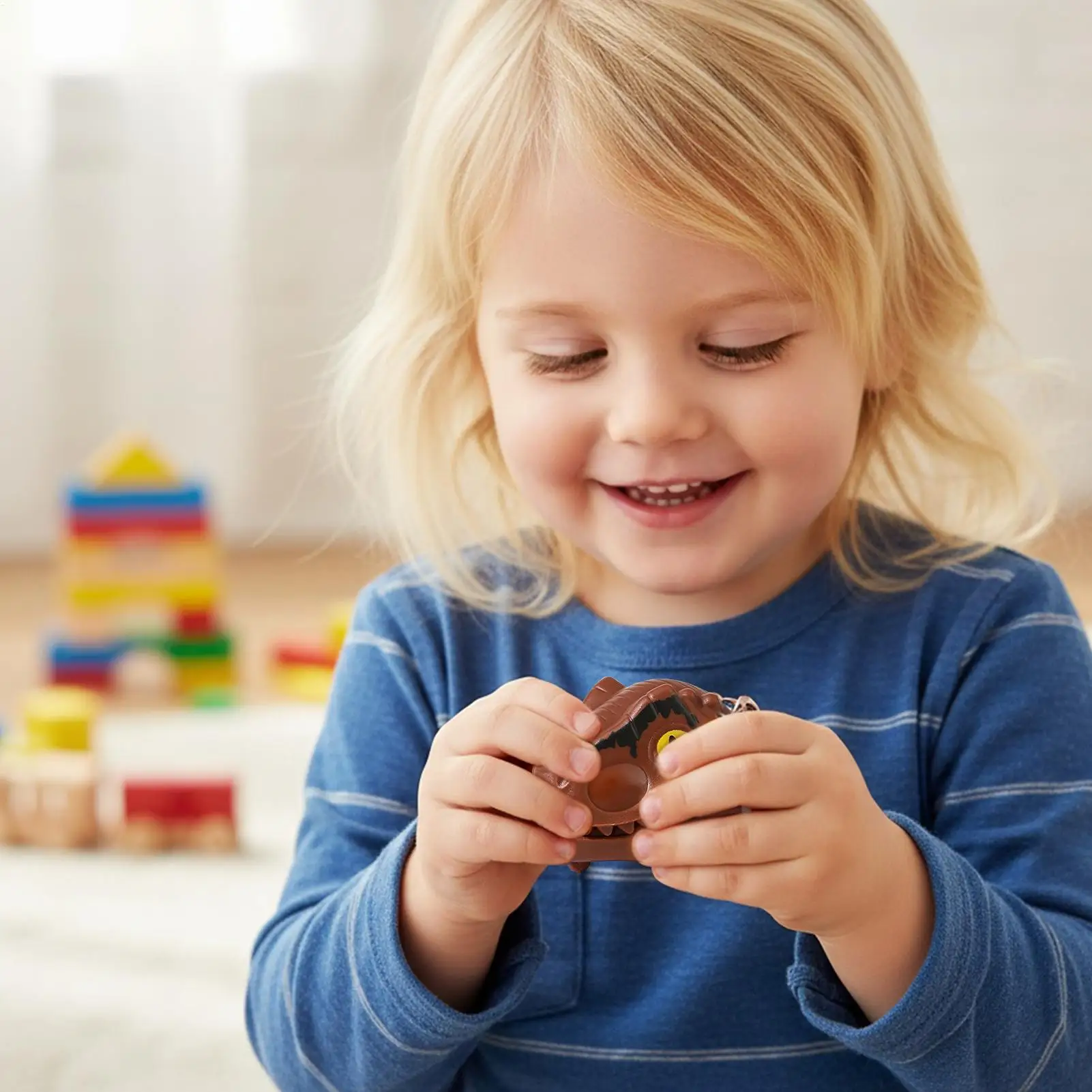 Breloczek Dinozaur Zabawka Świąteczna Realistyczny Wisiorek Gryzący Palec Uroczy Breloczek Zwierzęcy do Torebki Portfela Bagażu Lusterka Wstecznego