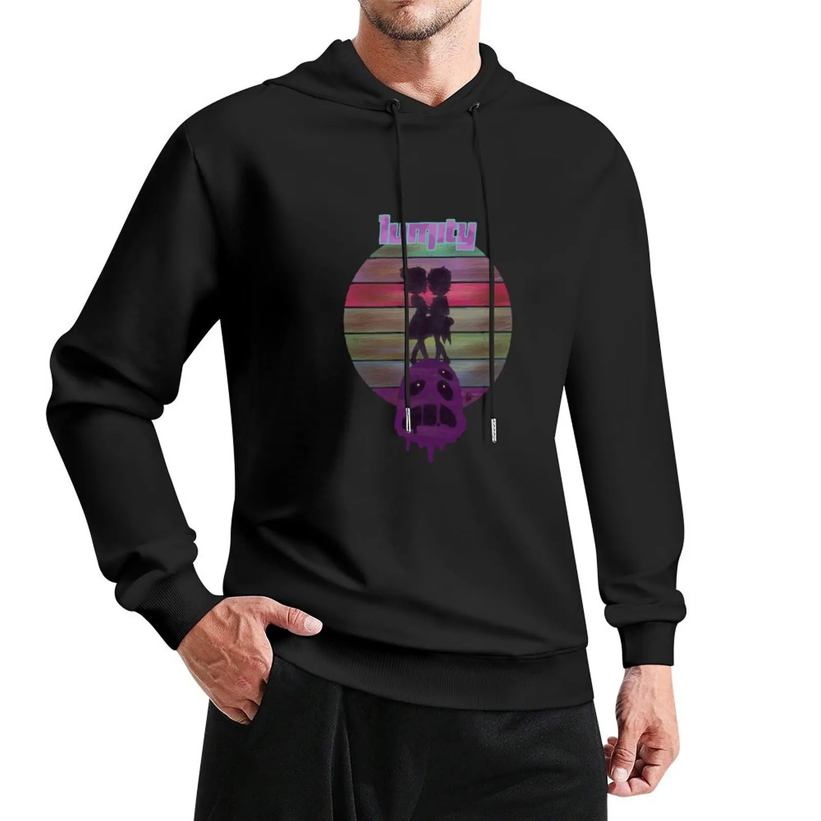 

retro lumity Pullover Hoodie men's sweat-shirt fashion men tracksuit