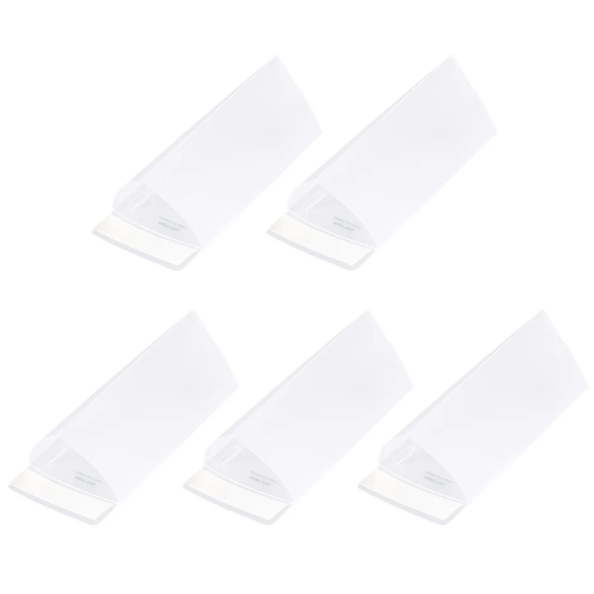 

5Pcs Pen Holder Adhesive Design for Desktop Monitor Wall Mount Pencil Organizer Stationery Case Space Saver