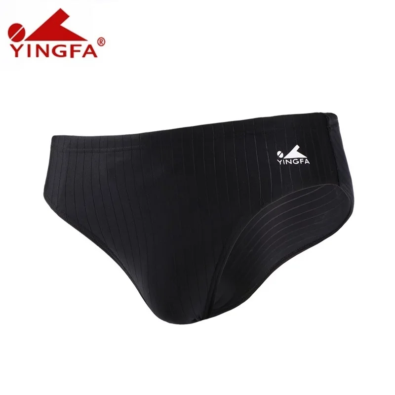 Yingfa-braguitas de natación para hombre, pantalones cortos de playa competitivos profesionales, traje de baño competitivo antiterloro de secado rápido para carreras