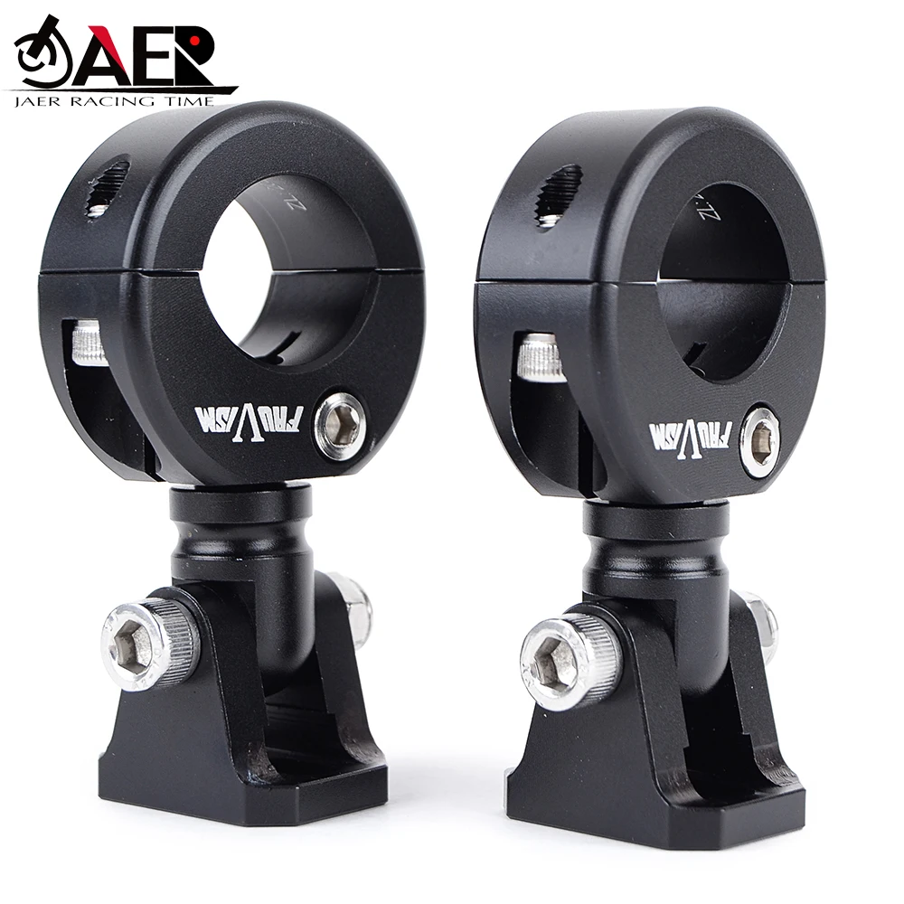 

Motorcycle Headlight Mount Bracket Adjustable 20-27mm Bumper Mount Clamp Led Spot Light Bracket Holder Support De Phare Moto