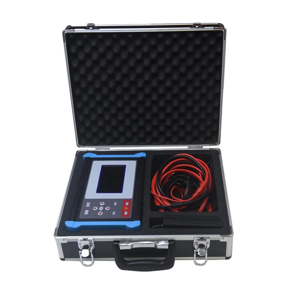 

10A Portable Handheld Low Resistance Tester DC Winding Resistance Meter Network Connectivity Test Equipment Milliohmmeter