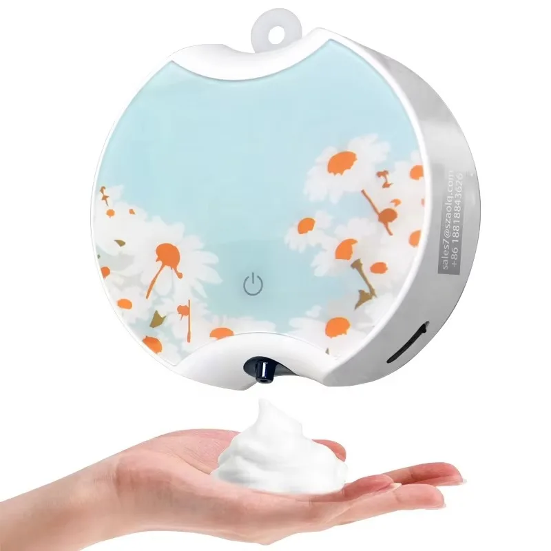 

ABS Battery Operated Electric Automatic Touchless Auto Foam Soap Dispenser Wall Mounted USB Rechargeable Smart Houseware