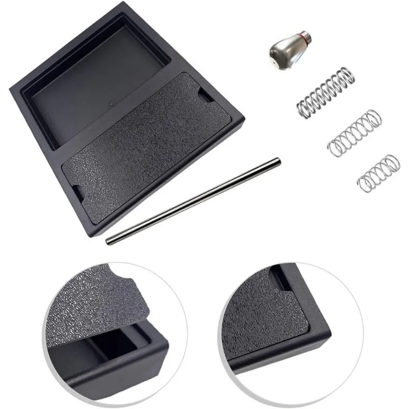 Low Profile Drip Tray Modification Kit with Drain Tube & OPV Spring, for Gaggia Classic Pro Espresso Machine