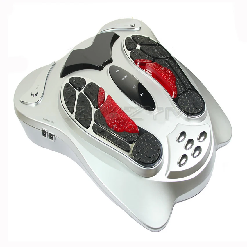 Electric Foot Massager Machine Heat Far Infrared Acupuncture Shiatsu Feet Massage Blood Circulation Device Body Physical Therapy