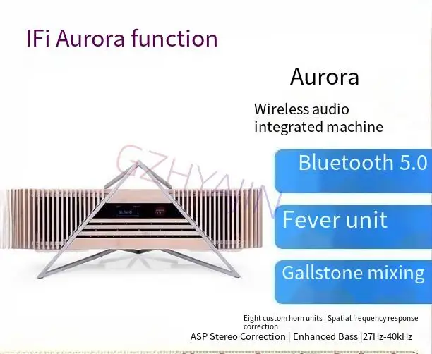 New IFi Aurora Wireless Bluetooth 5.0 Audio Integrated Machine Customized Speaker Unit HIFI Fever Speaker.