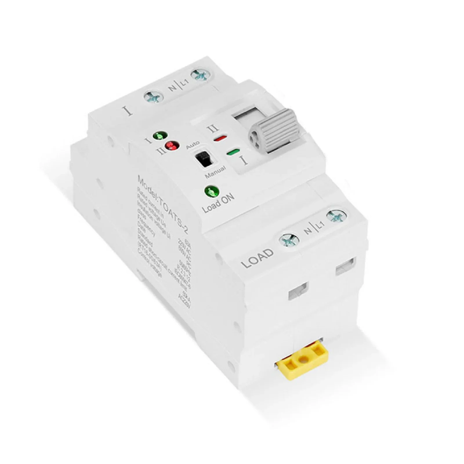 

Compact Automatic Transfer Switch 2P63A Designed for Efficient Household Energy Management with Fire Safety Standards Met