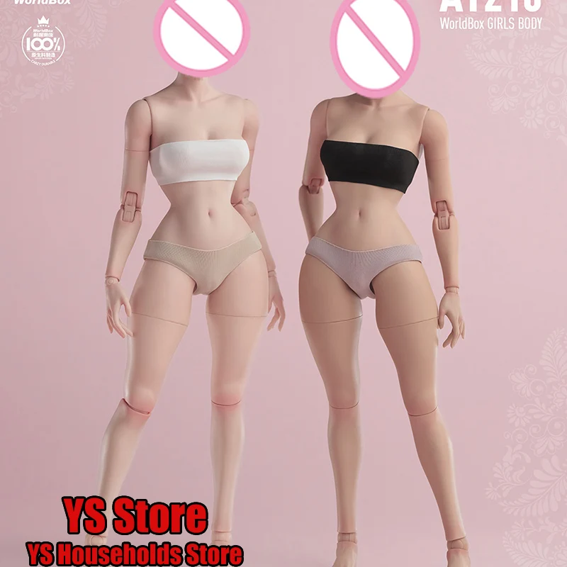 

Worldbox AT210 1/6 Female Soldier Bee Slim Waist Movable Flexible Body Model Toys Accessory For 12" Action Figure Decoration