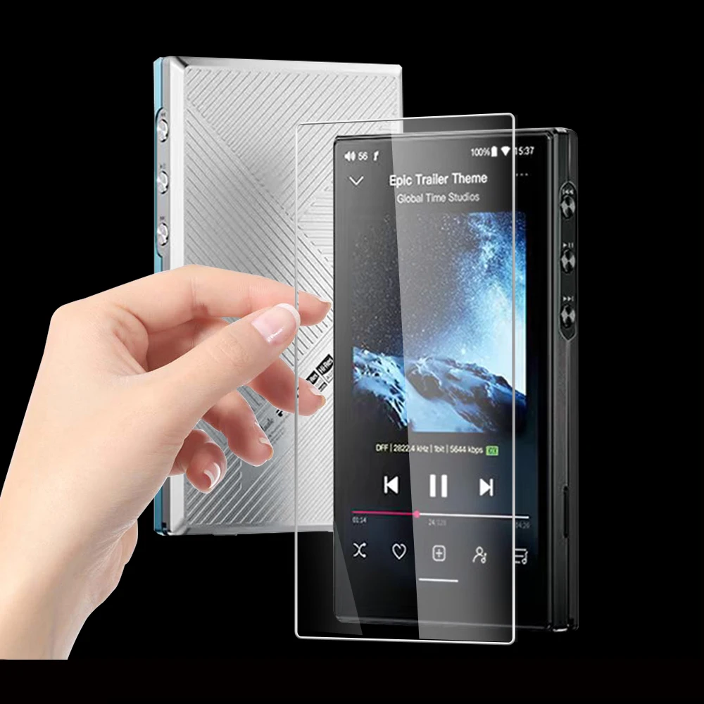 Защитная пленка из закаленного стекла премиум-класса с твердостью 9H, устойчивая к царапинам, защитная пленка для экрана FIIO JM21