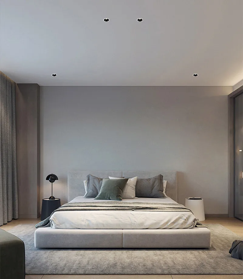 Dimmable COB Downlight Spotlight AC85-265V Anti-Glare Deep Embedded LED Ceiling Lamp Chandelier Interior Lighting Bulb