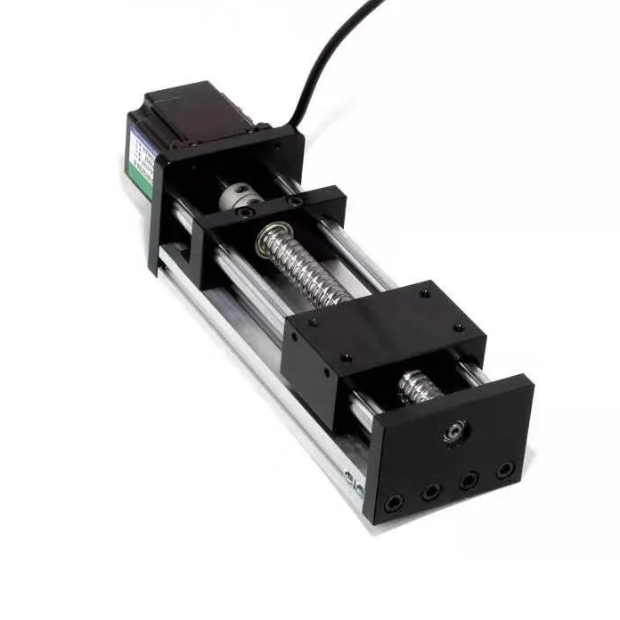 CNC double optical axis ball screw slide linear guide motion module 10-1500mm effective length