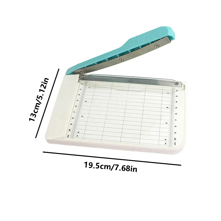 1pc 4×6in paper cutter, photo cutting machine, label card photo craft project, non-slip office supplies