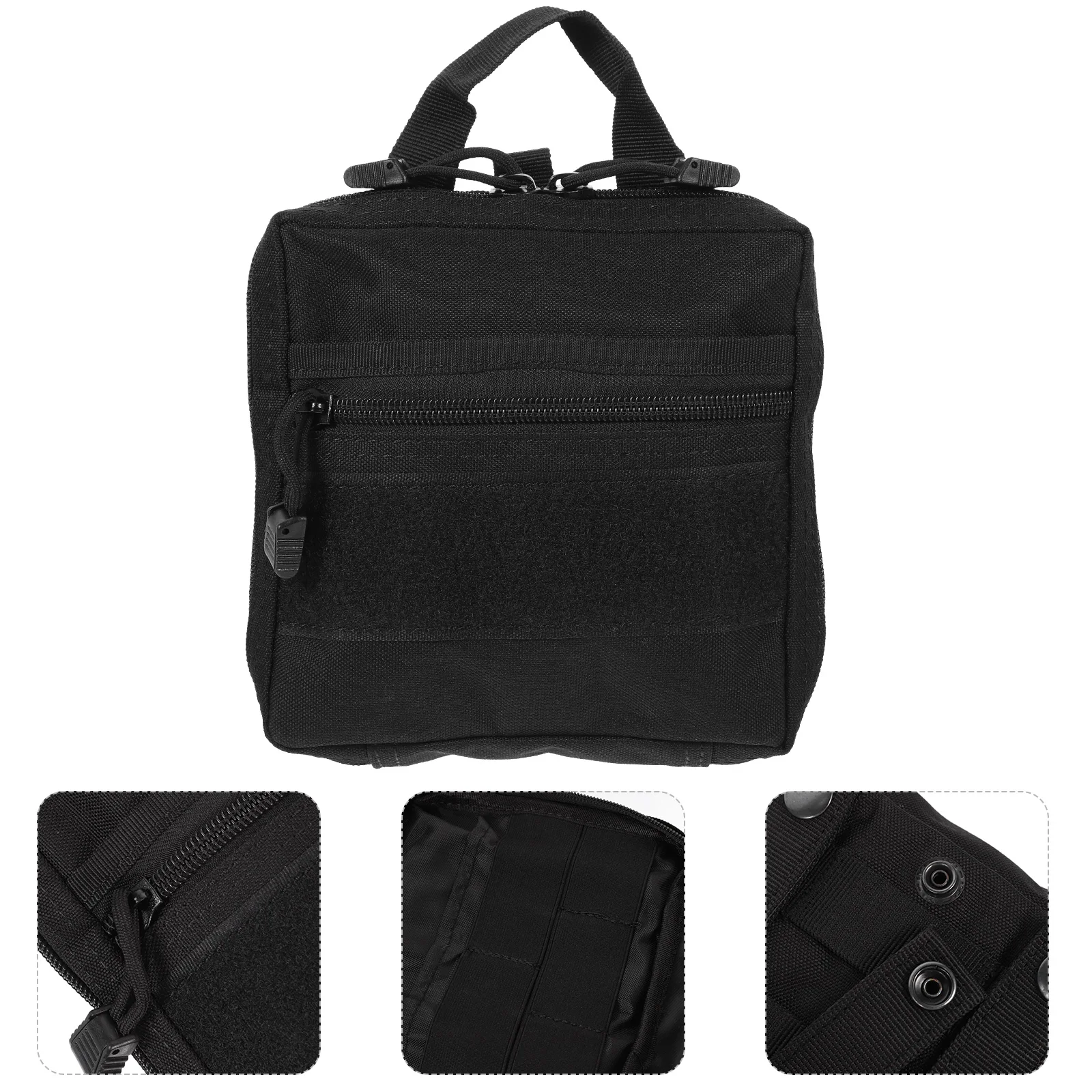 

Premium Pocket Organizer Tool Pouch Utility Storage Bag Durable Oxford Cloth Portable Outdoor Waist Pouch With Zipper For