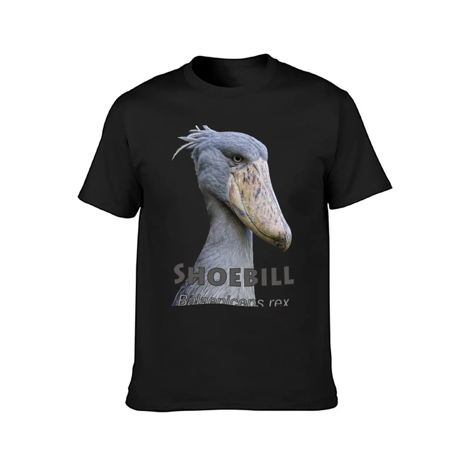 Shoebill T-Shirt oversized cute clothes Blouse vintage clothes men graphic t shirts