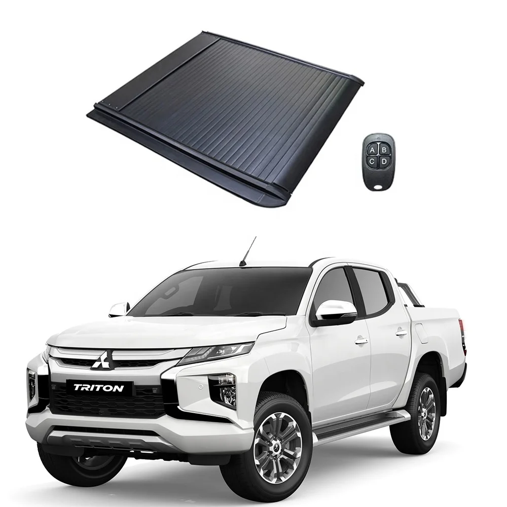 High Quality Car Accessories Retractable Roller Lid Shutter Roll Up Tonneau Cover for Toyota Hilux Ford Ranger Mitsubishi Triton