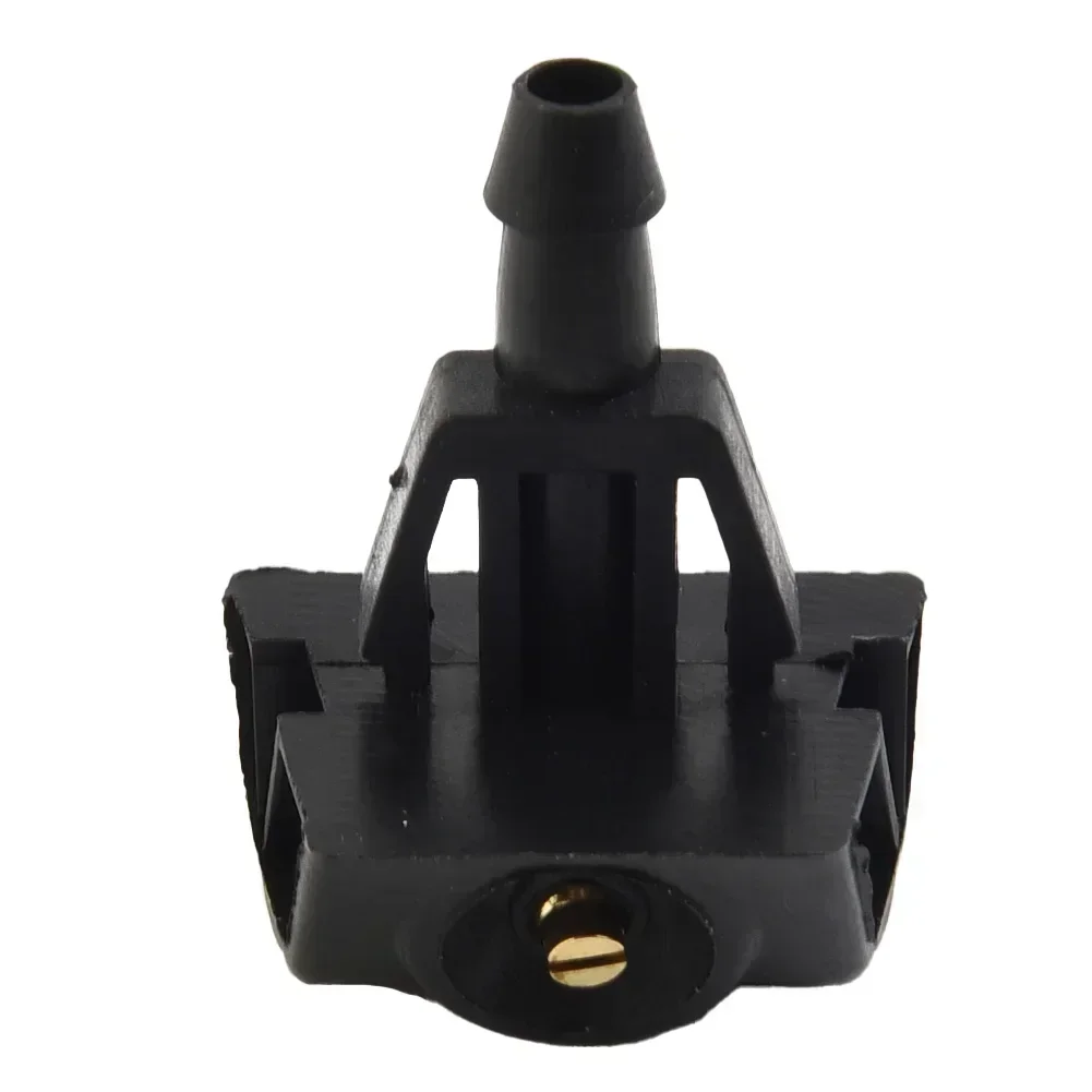 1pc Windshield Washer-Wiper Spray Nozzle-Sprayer Jet Plastic Black Fit For Nissan Note 2006 – 2013 Plug-and-play Direct Fit