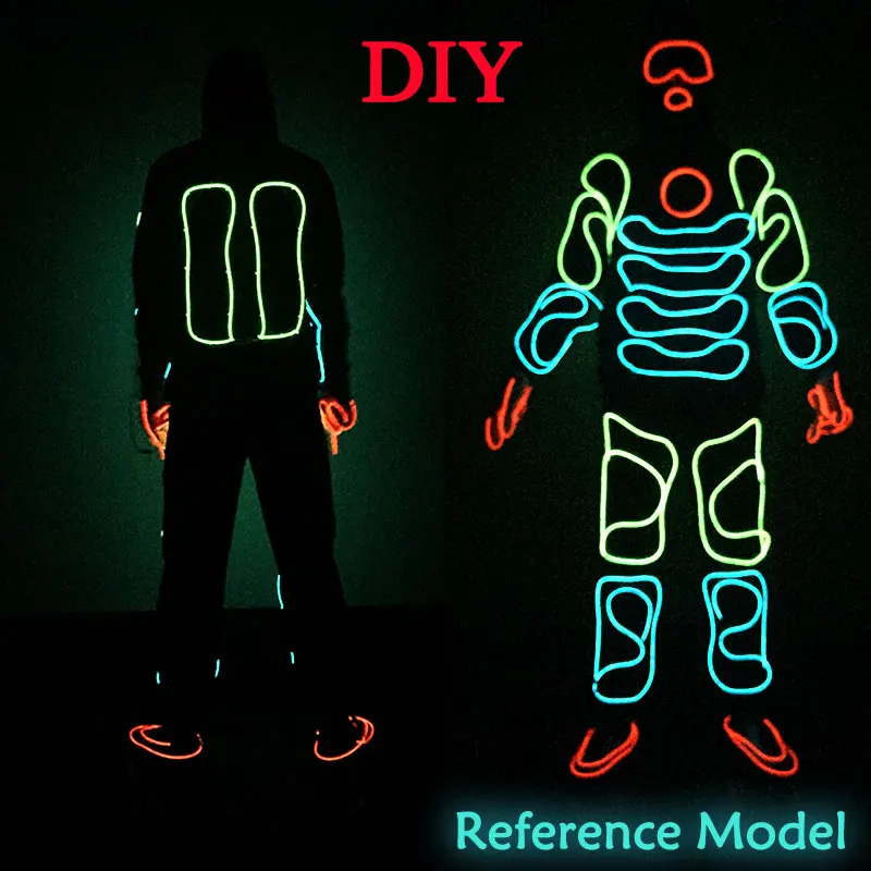 

DIY Led Strip Lights Nightclub Halloween Concert Cosplay Monkey Costume Carnival The Monkey King Strip Lighting Diy Led Strip