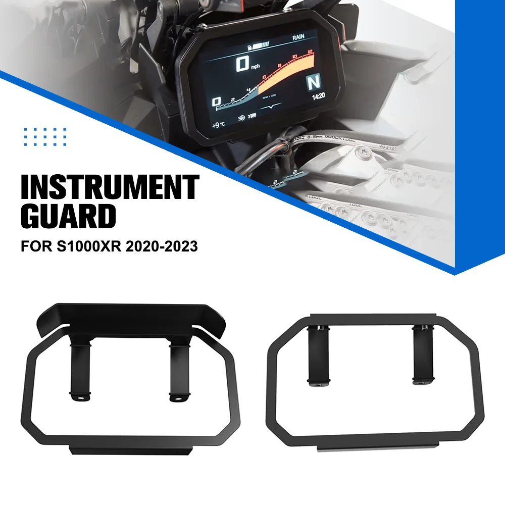 

FOR BMW S1000XR 2020-2021-2022-2023 T5-5754 Aluminium TFT ANTI-THEFT GUARD Meter Cover Frame Motorcycle Accessories S 1000 XR