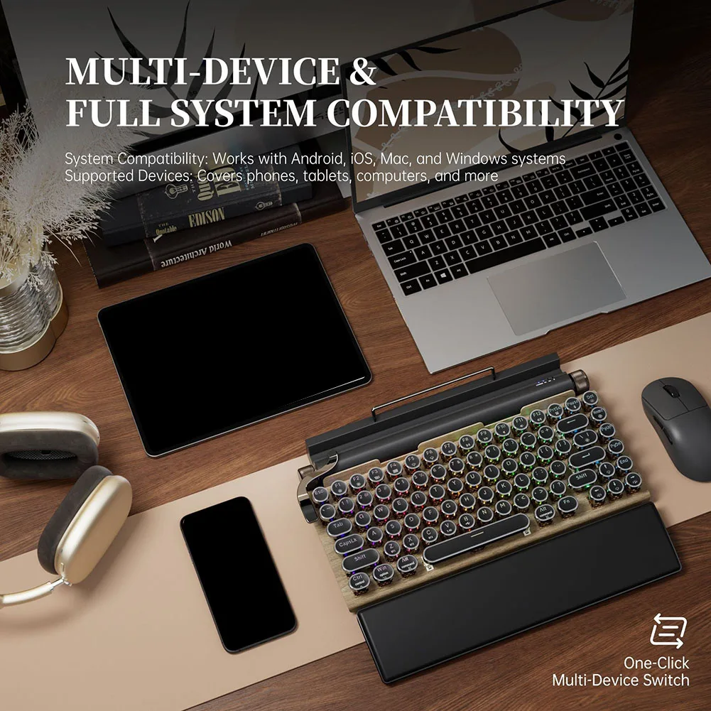 1 Pcs Wood-Colored …