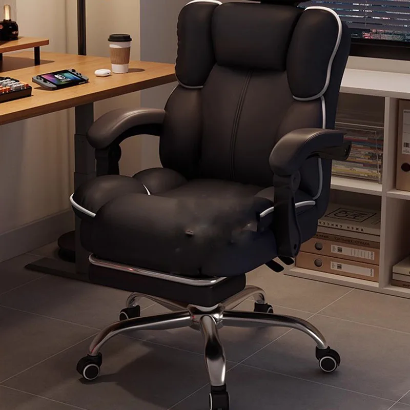 Lazy Study Office Chair Swivel Playseat Mobile Ergonomic Bedroom Office Chair Designer Computer Silla Oficina Trendy Furniture