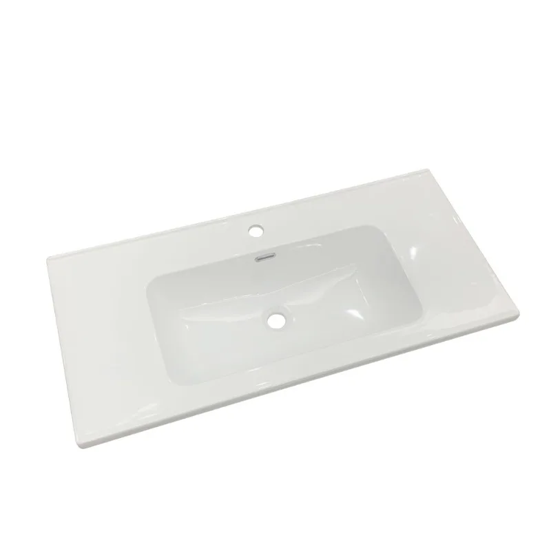 

Middle ceramic basin Semi-embedded Wash Integrated bathroom Household