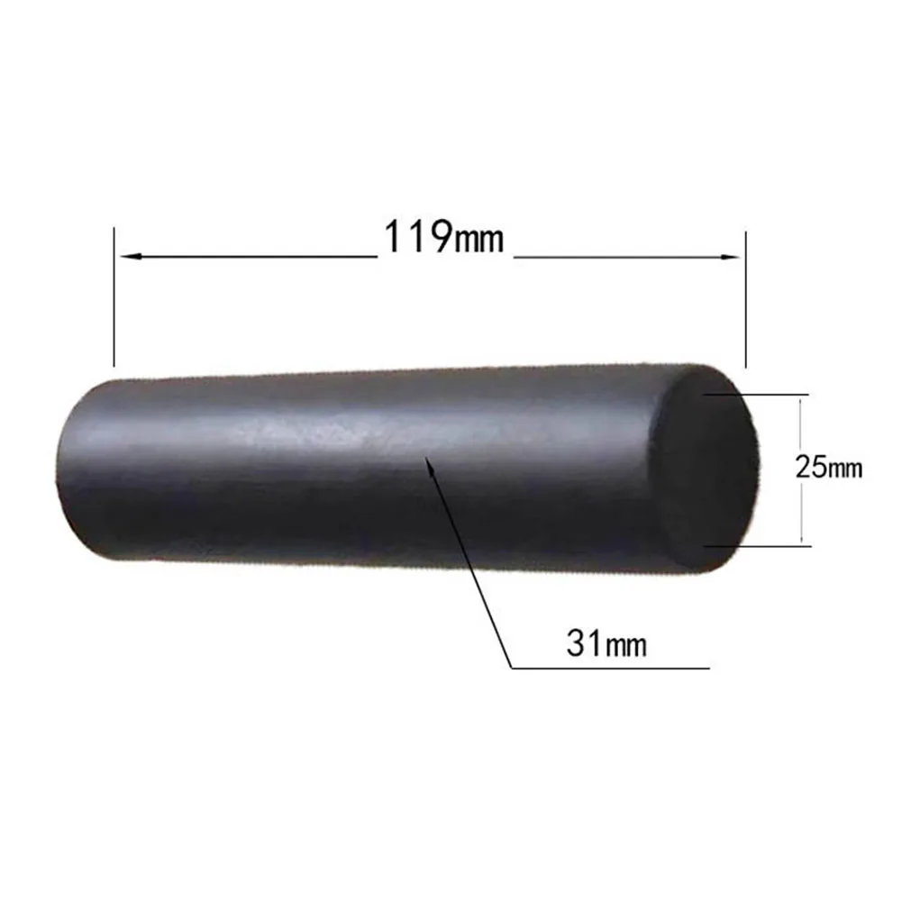 Heavy duty Performance Round Tubes Rubber Handles for Wheelbarrows Non slip Grip Suitable for All Terrains and Load Capacities