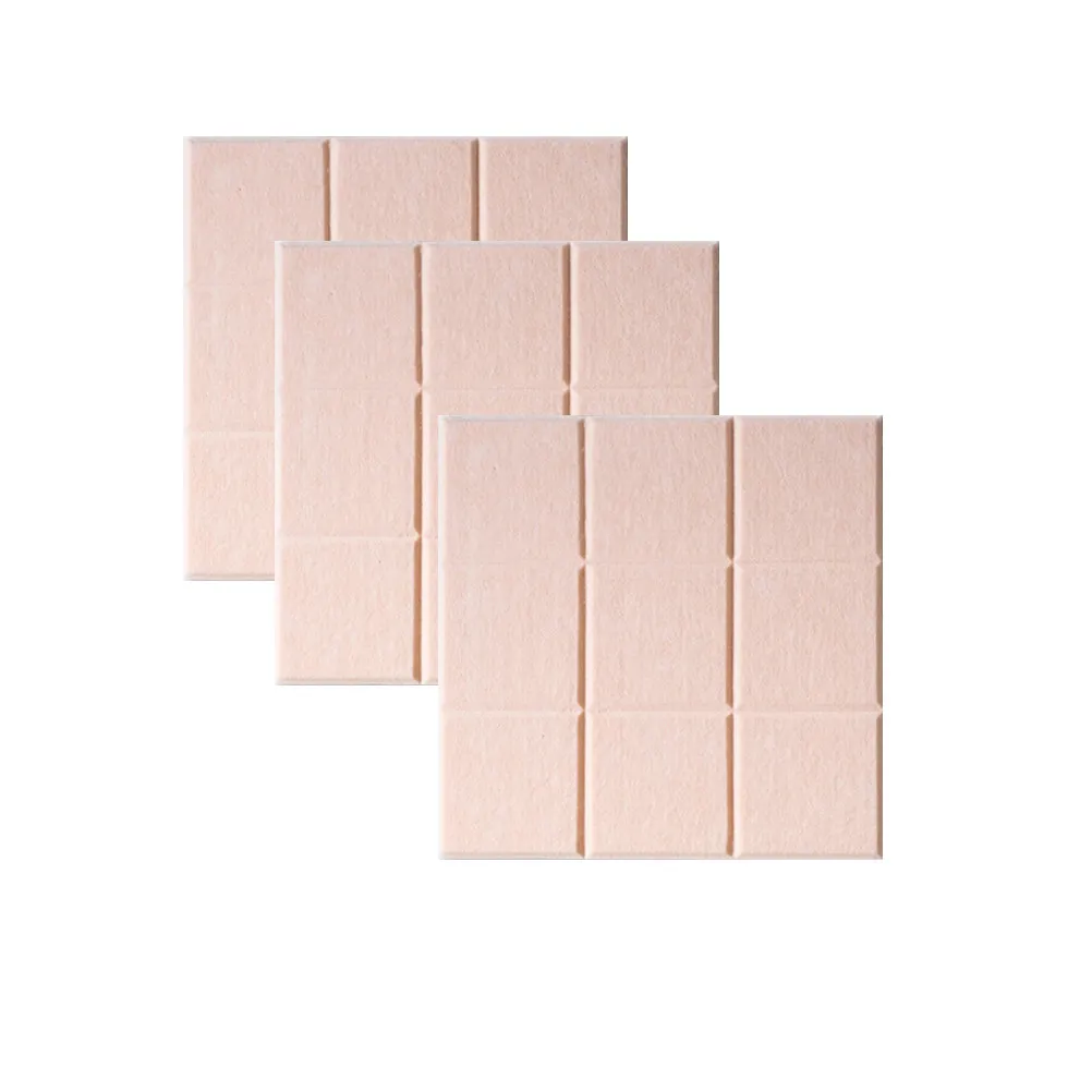 

3Pcs Message Board Photo Display Board No Punching Thick Felt Small Square Wall Decoration Living Room Office Wall Artworks