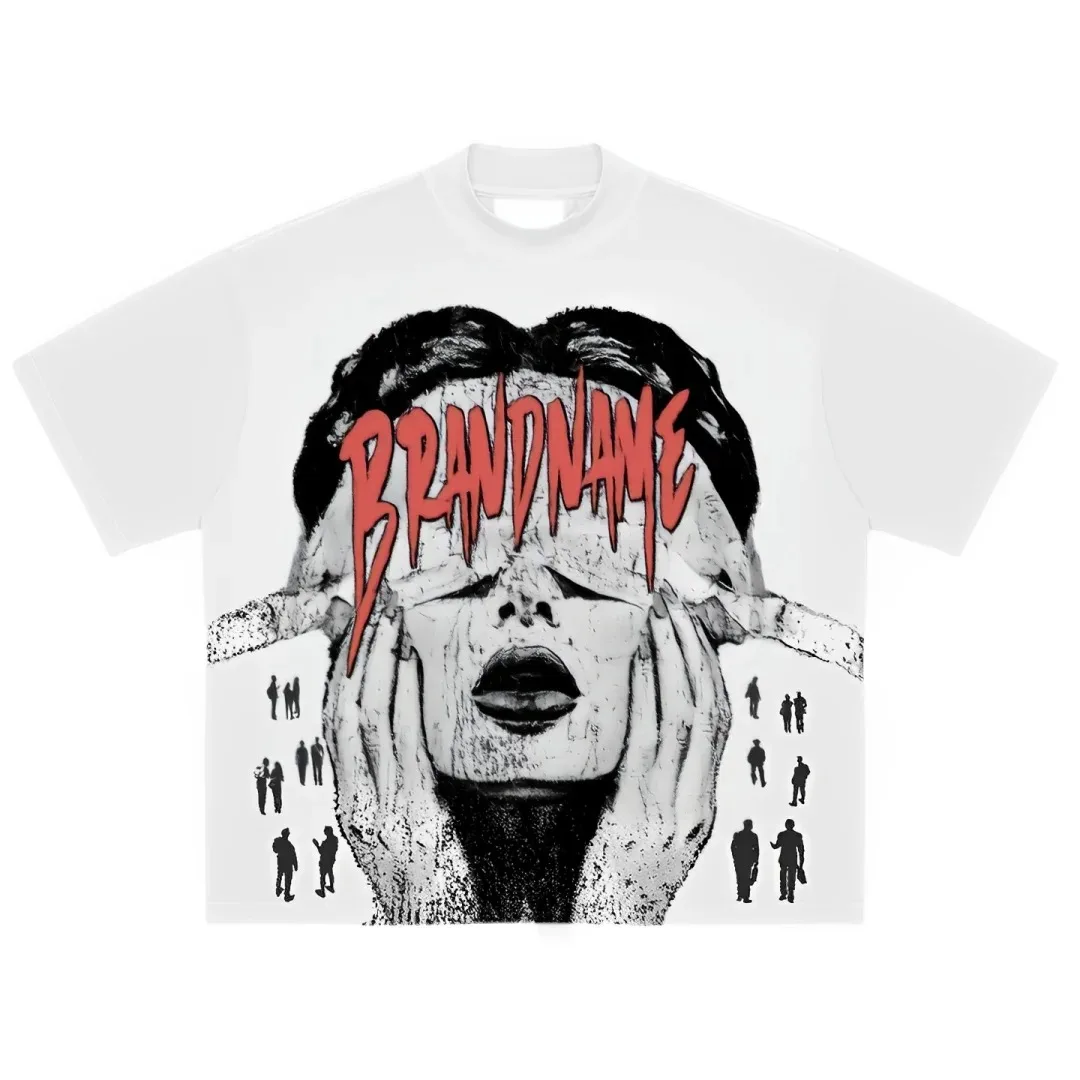 مختلف القوطي عادية الهيب هوب الملابس النسائية الرجعية Harajuku الاتجاه الشارع نمط تي شيرت جديد الصيف فضفاضة ورقيقة قصيرة الأكمام