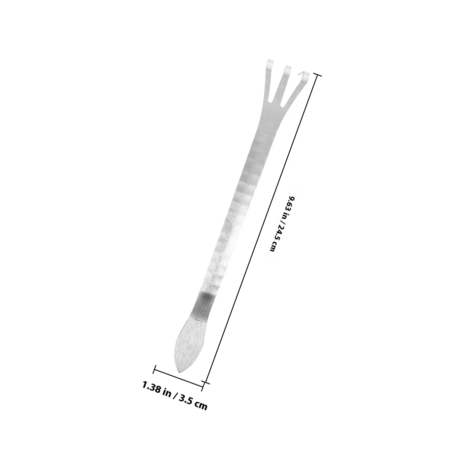 الفولاذ المقاوم للصدأ 3-الشق اليد أشعل النار المزارع لحديقة التربة تخفيف إزالة الاعشاب بونساي الجذر أداة حديقة صغيرة إزالة الأعشاب الضارة أشعل النار