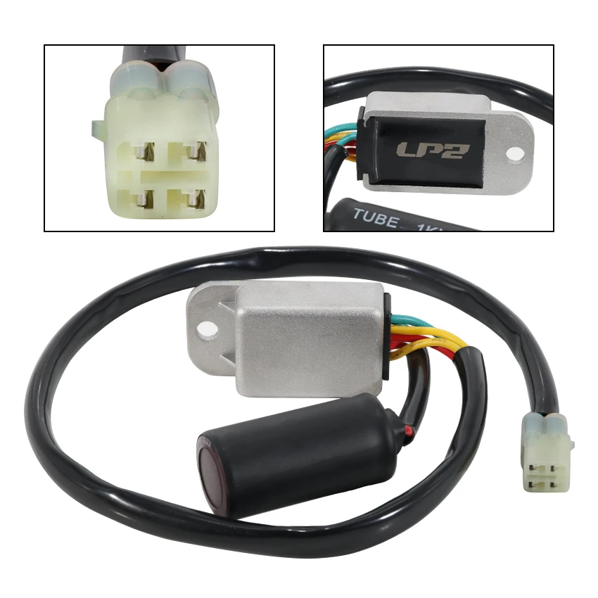 Regulador de Voltaje para Motocicletas Kymco Super 8 50 2T MMC / 50i 4T, Quannon 125 Naked / Sport, People One, Like 200i