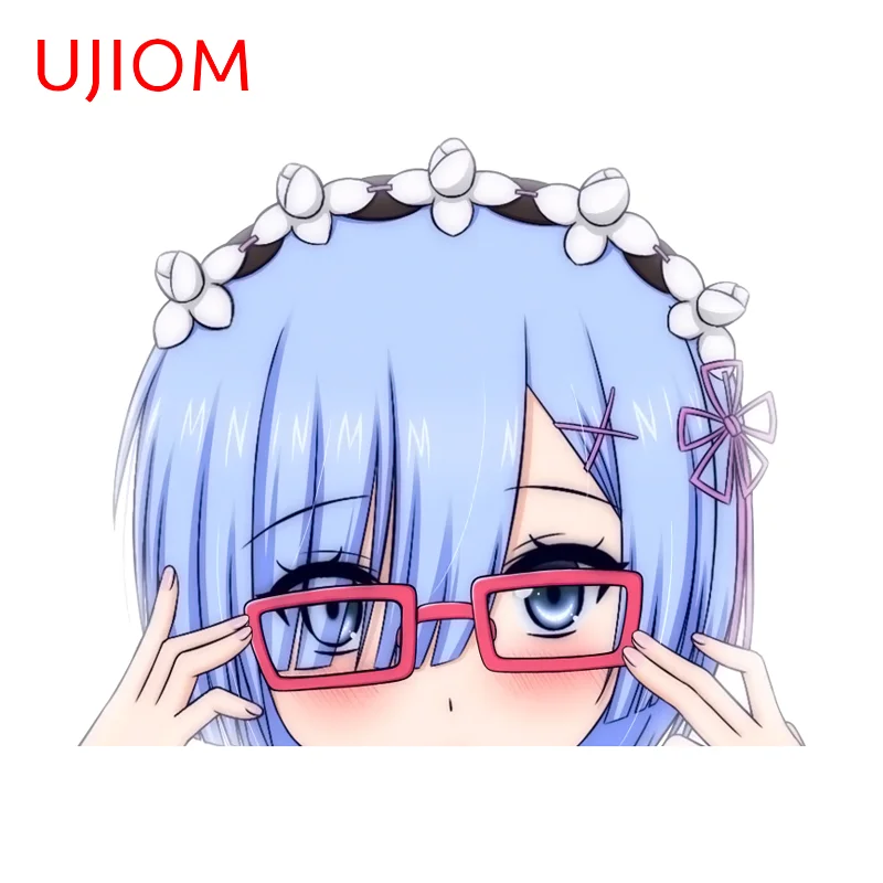 UJIOM Peeker Rem Popular Graffiti Wall Sticker Amusing Attractive Skateboard Decal Suitable For Items Chambre Decoration Poster