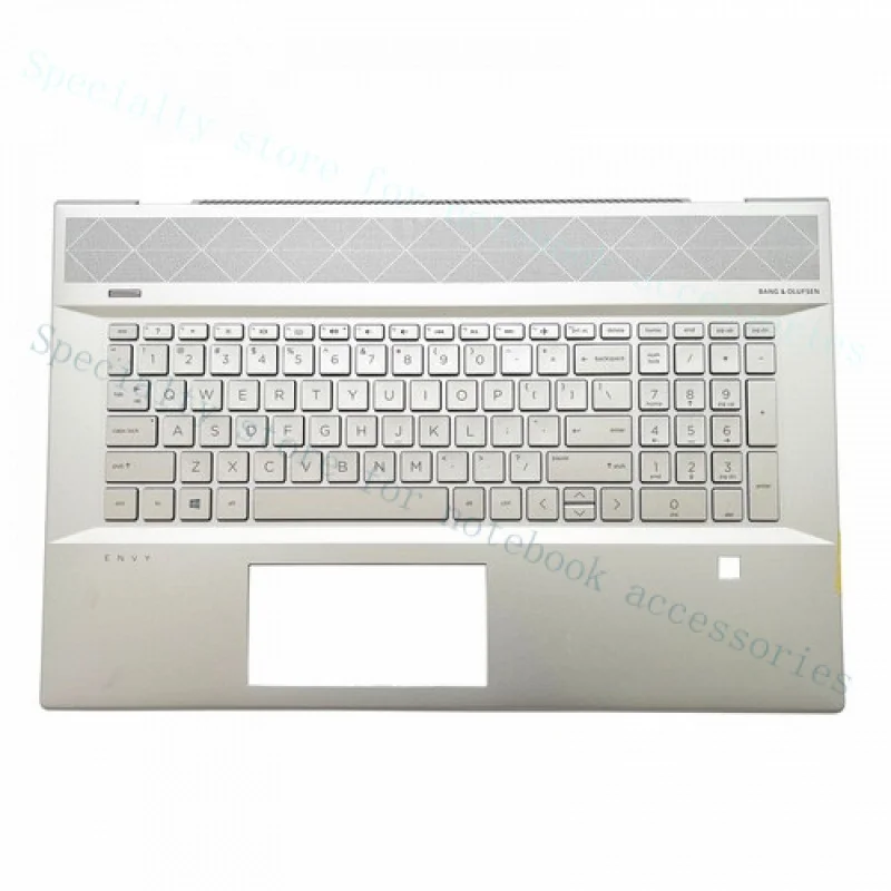 A+  For HP ENVY 17M-CE 17-CE TPN-W145 L57592-001 Palmrest Keyboard Backlit Silver