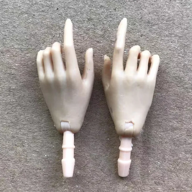 Universal 1/6 Puppe Hände DIY Puppe Dekore Mode Geste Puppe Hände Füße Zubehör Weiß Beige Farbe Puppe Teile Mädchen Geschenke spielzeug – Detail 32