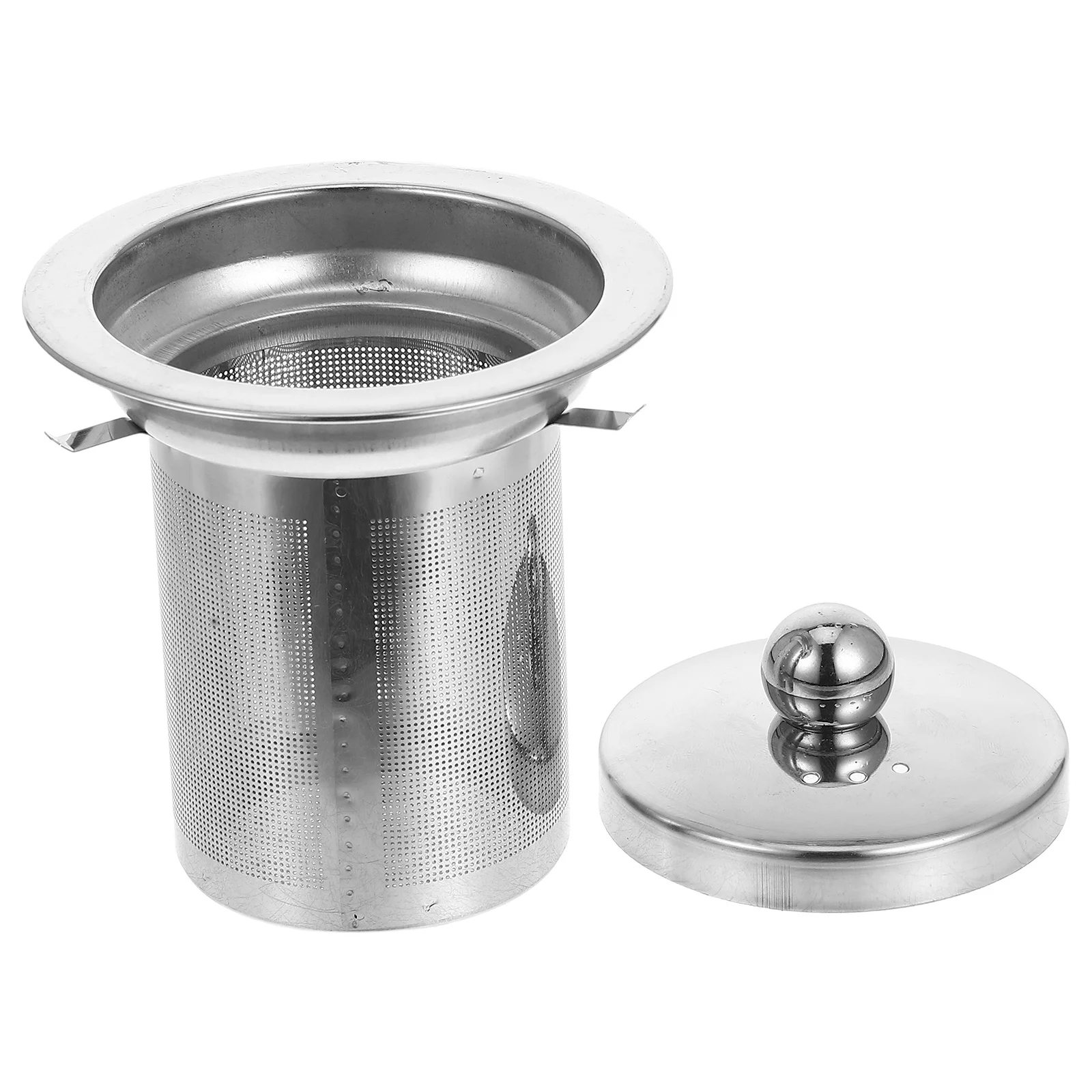 

Stainless Steel Tea Strainer Fine Mesh Filter Reusable Portable Loose Leaf Infuser Tea Accessories Fine Mesh Strainer
