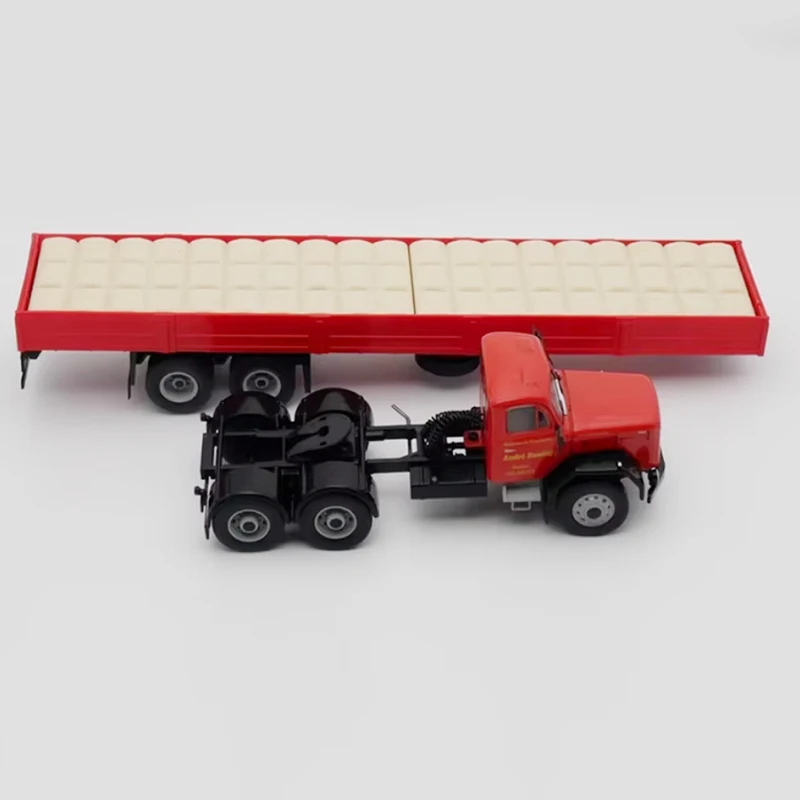 Ixo Diecast 1:43 Scale Magirus Jupiter 6x6 1960 Alloy Trailer