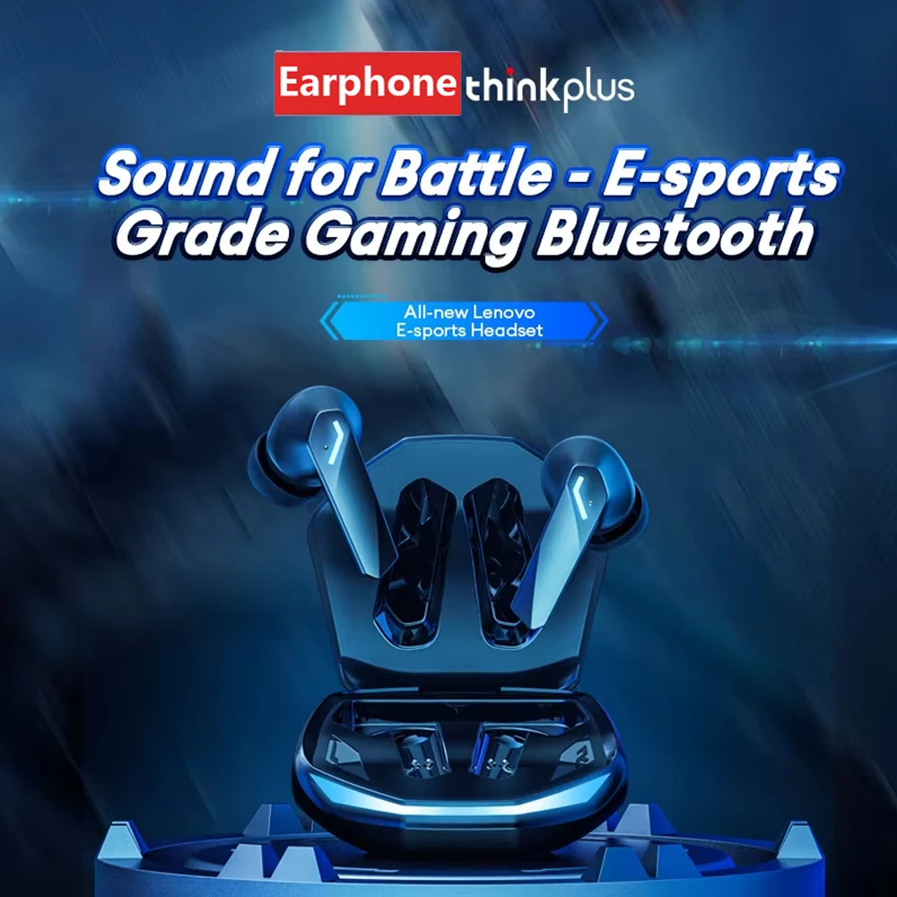 2026 For Lenovo Pro Wireless Bluetooth 5.3 Earphones Gaming Low Latency Dual Mode Music Earbuds Sports In-Ear Headset With Mic image 6