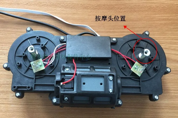 Sedia da massaggio schienale testa palla da massaggio Jim Carrey accessori per testa da massaggio in plastica