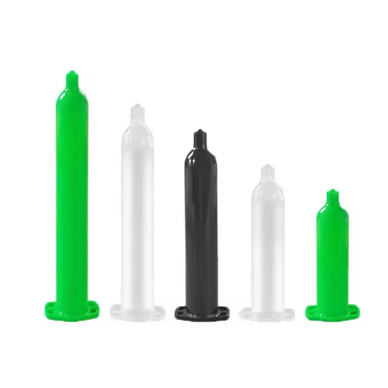5cc/10cc/30cc/50cc/70cc Industrial Japanese Style Plastic Adhesive Syringe for Glue Dispensing Syringe Barrel