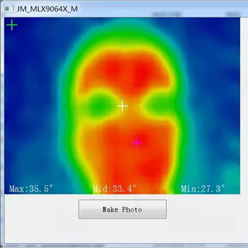

CABE-Infrared Temperature Sensor Module MLX90640 With 32X24 Pixel IR Imaging For DIY Thermal Imagers