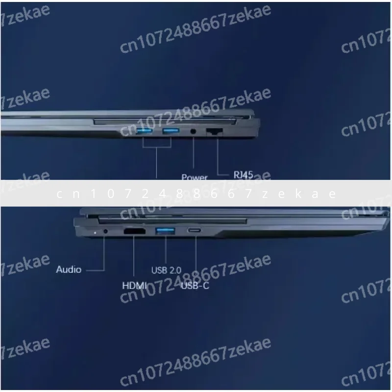 كمبيوتر محمول للألعاب I7 مقاس 16 بوصة + 14 بوصة FHD شاشة مزدوجة وشاشة مزدوجة 16 جيجابايت DDR4 1 تيرابايت SSD Win11 كمبيوتر مكتبي للأعمال #6