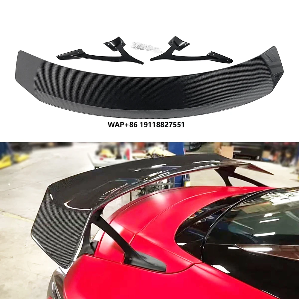 

For LC500 LC500H DRY CARBON FIBER Art Style Rear Trunk Wing Spoiler Wing