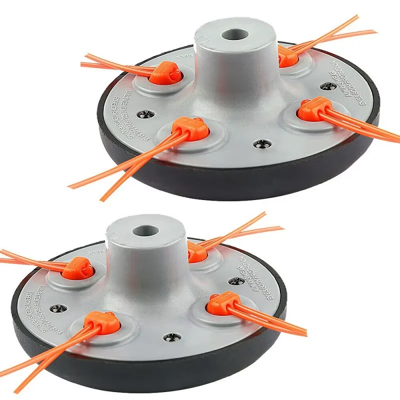 1pcs Brush Cutter Head, Grass Trimmer Head, Lawn Mower Accessory, Durable Lightweight Amphibious Cutting Head, Factory Direct