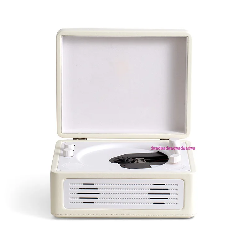 

Retro CD Player Player Mobile Phone Bluetooth Audio Disc Album Wooden