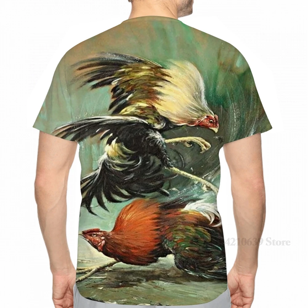 All over print Pelea de gallos Rooster fight cock fight men T-Shirt women fashion girl t shirt boy tops tees